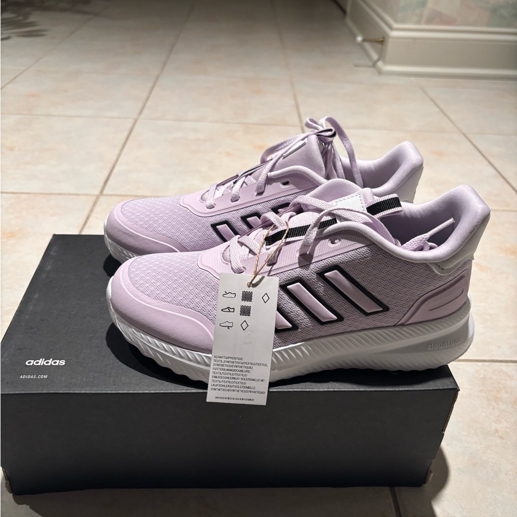 Adidas X_plrpath K Lavender Girls Sneakers Size 5 Nwt